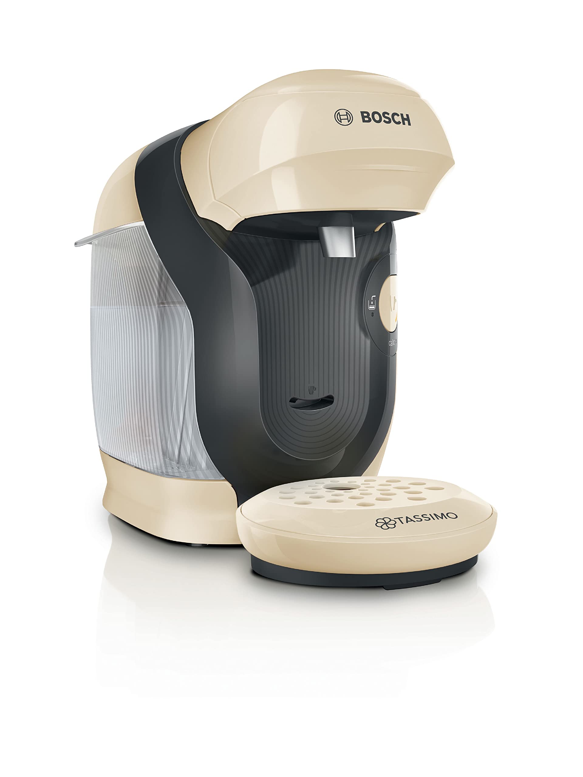 Cafetière Tassimo Style TAS1107 Vanille – Ultra Compacte 17 cm, +40 Boissons