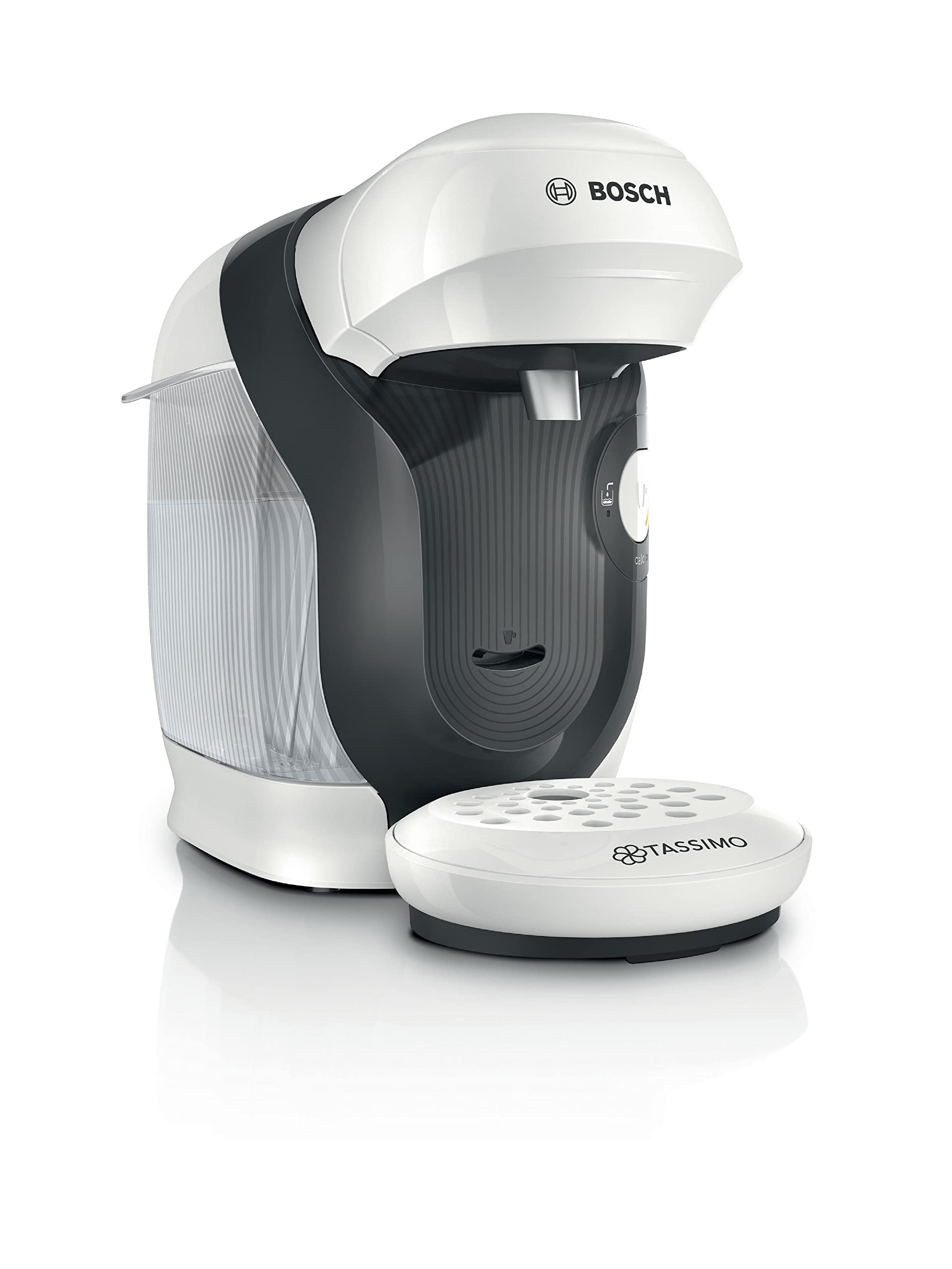 Cafetière Tassimo Style TAS1104 Blanc – Ultra Compacte 17 cm, +40 Boissons