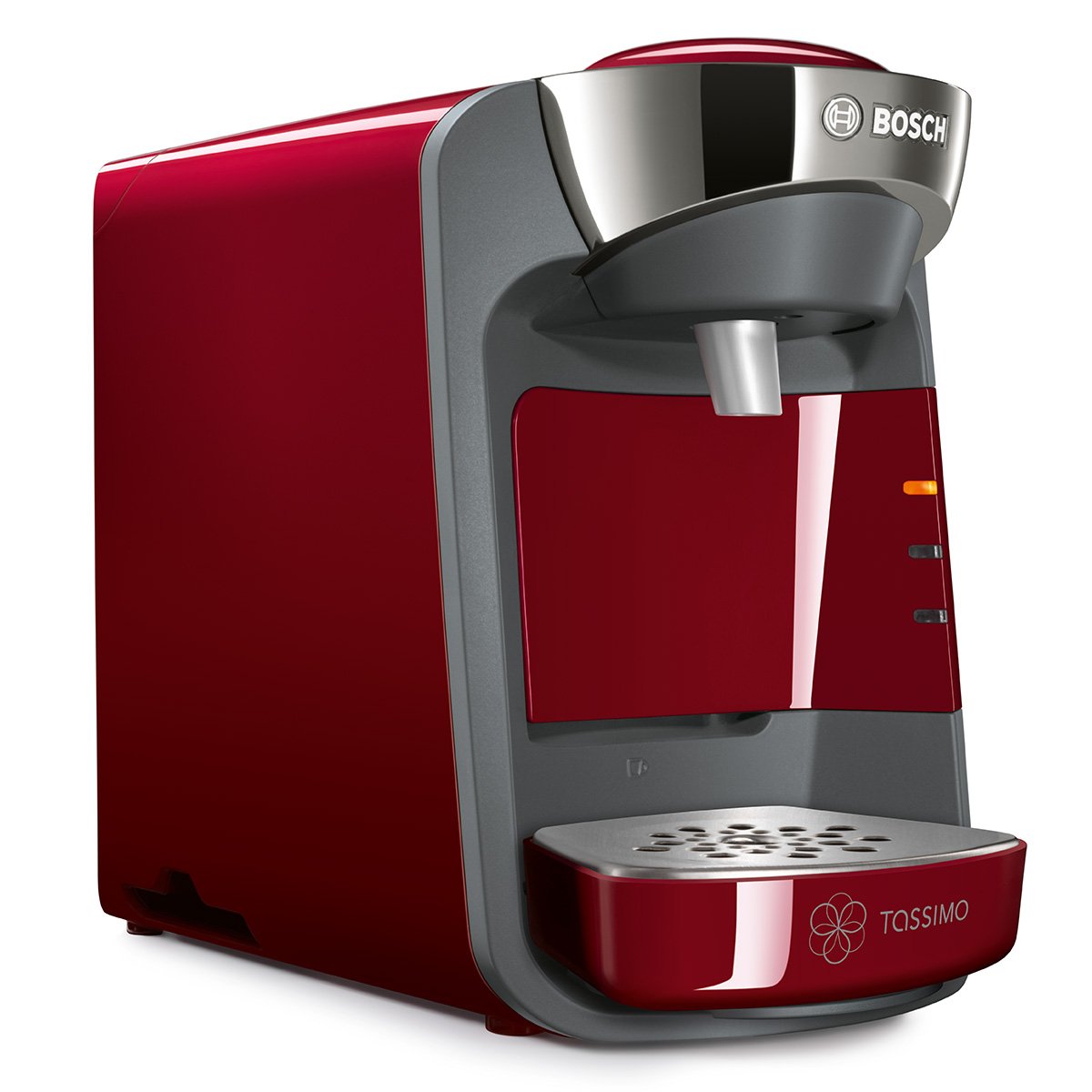 Cafetière Tassimo Suny TAS3203 Rouge – Chauffe Instantanée, +40 Boissons