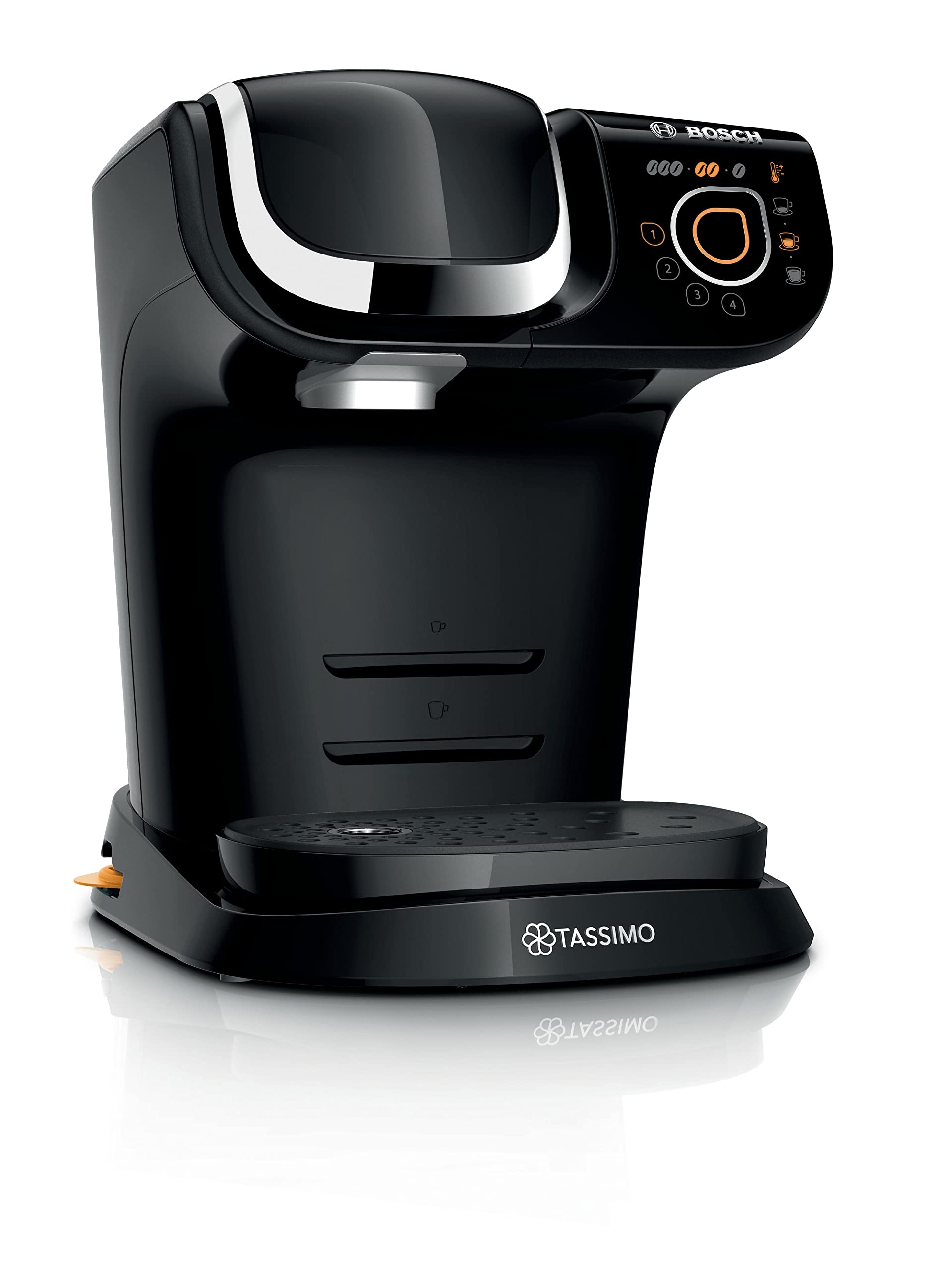 Cafetière Tassimo My Way TAS6502 Noir – OneTouch, +40 Boissons, Filtre Brita Maxtra+