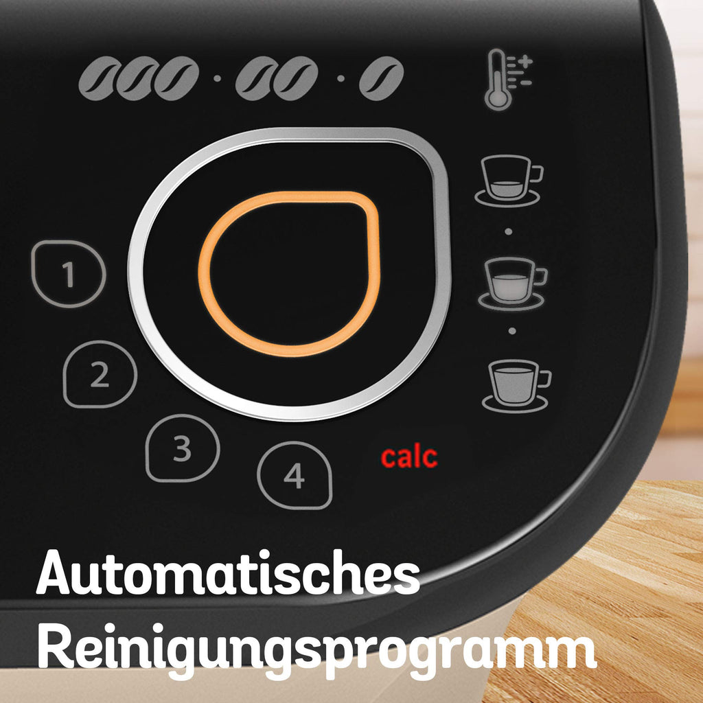 Cafetière Tassimo My Way 2 TAS6507 Crème – +70 Boissons, 1500 W, Filtre à Eau