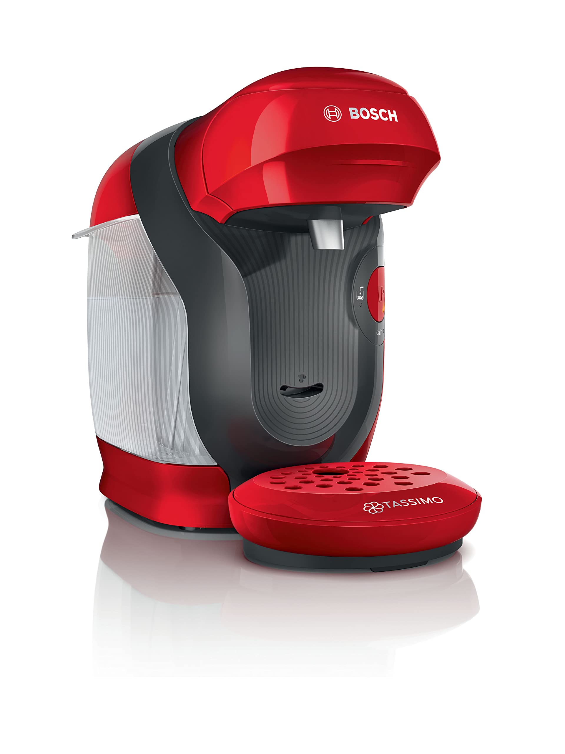 Cafetière Tassimo Style TAS1103 Rouge – Ultra Compacte 17 cm, +40 Boissons