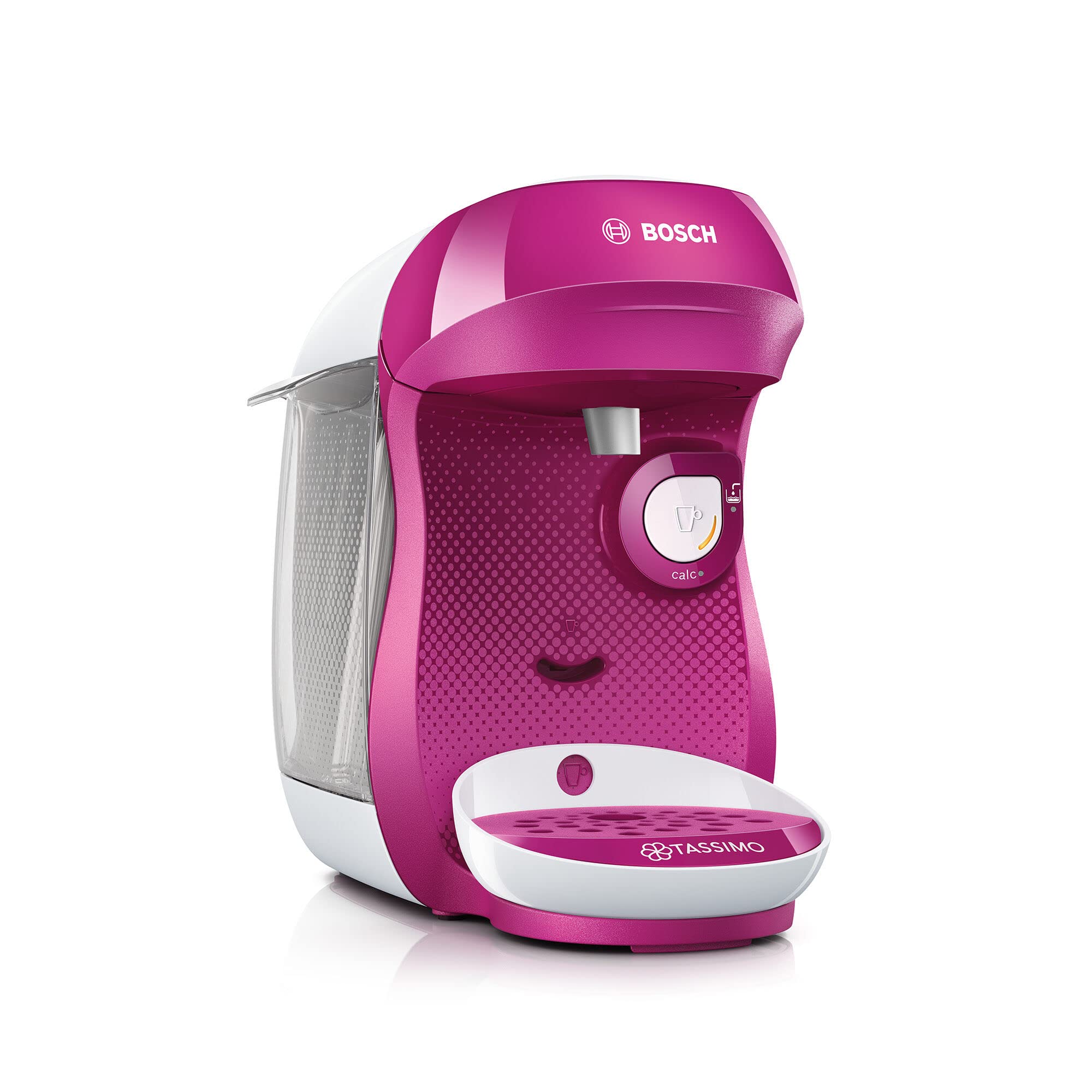 Cafetière Tassimo Happy TAS1001 Violet & Blanc – OneTouch, +40 Boissons, Compacte